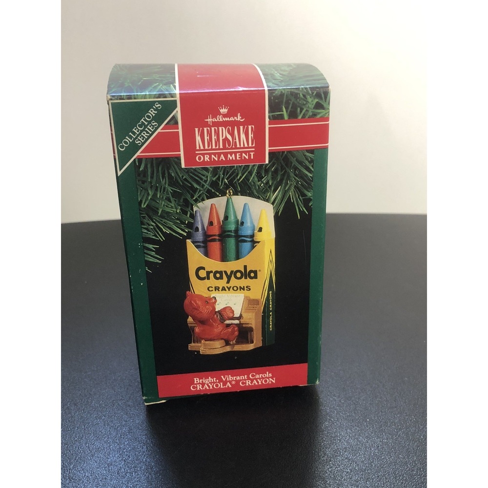 Hallmark Keepsake Ornament 1991 Collector's Series Crayola Crayons Christmas - Picture 9 of 9